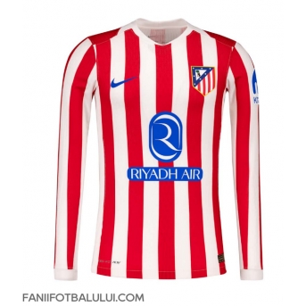 Atletico Madrid Tricou Fotbal Replică 2025-26 Barbati Acasa Mâneci Lungi